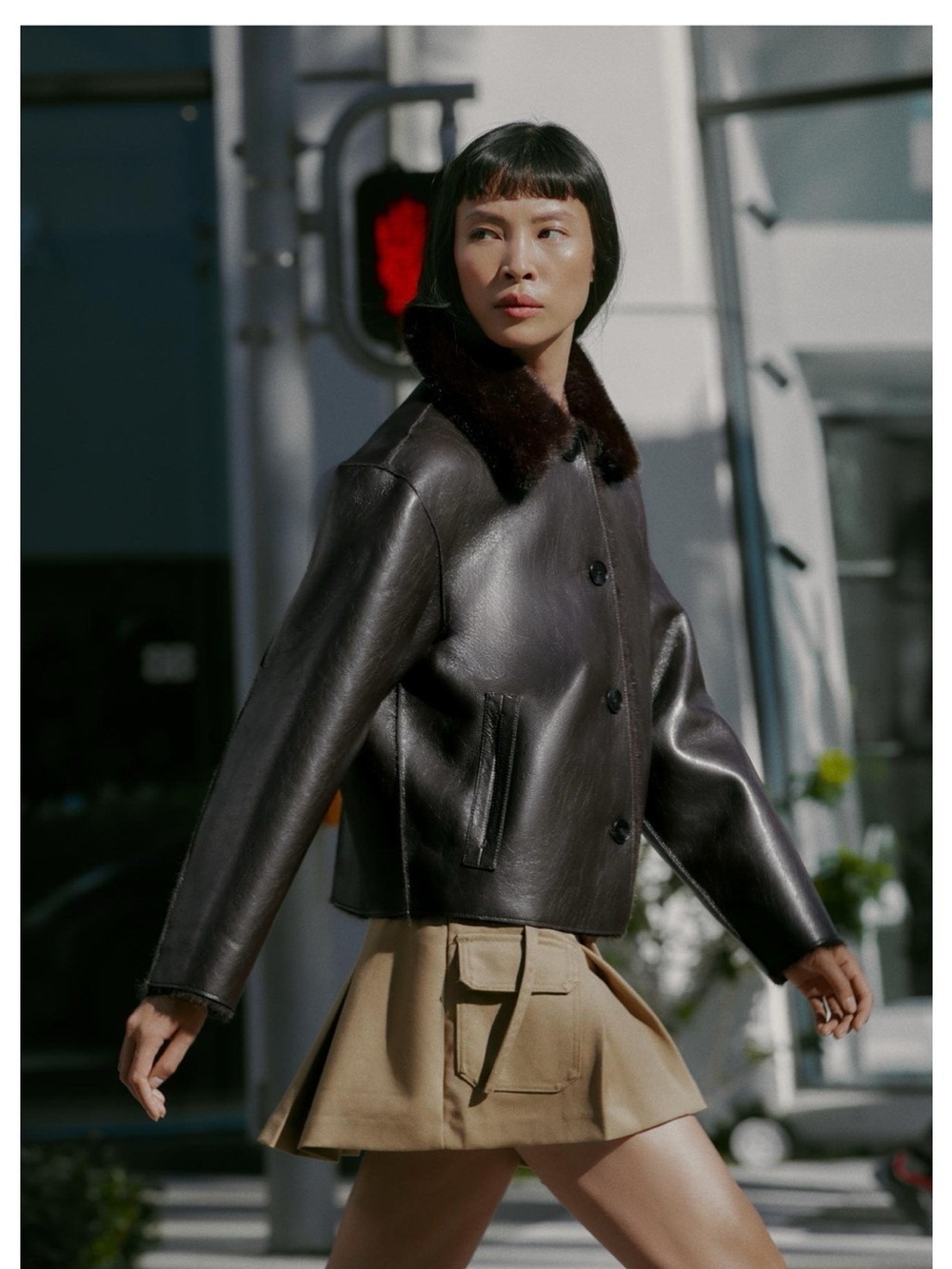 Zara Dark brown reversible jacket